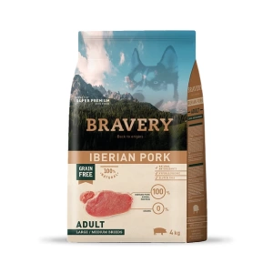 Bravery Perro Iberian Pork Adult Large/medium 12kg