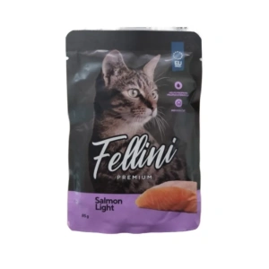 Fellini Gato Salmón Light 85gr