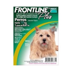 Frontline Plus Pipeta 2 A 10kg Antipulgas Garrapatas