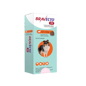 Bravecto Perro 4,5 a 10 kg antiparasitario externo - 1 Mes