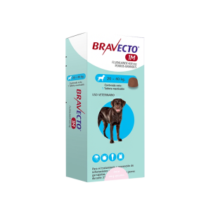 Bravecto Perro 20 a 40 kg antiparasitario externo - 1 Mes