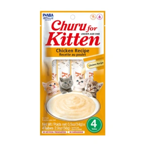 CHURU KITTEN POLLO 14GR X 4 TUBOS