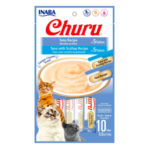 CHURU ATUN + ATUN Y SCALLOP 14GRS X 10 TUBOS