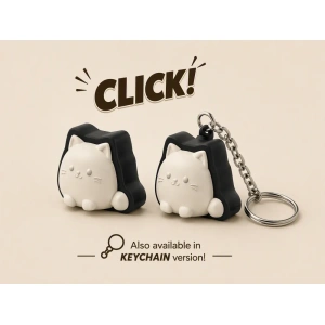 Clicker antiestrés Gatito