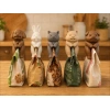 Pack de 4 mini clips para bolsas con diseños de animales